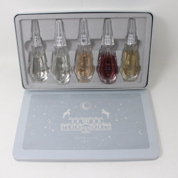 Beekman 1802 Perfume Gift Box Brand New Set of 5 Luxury Fragrances Tin - Picture 1 of 11